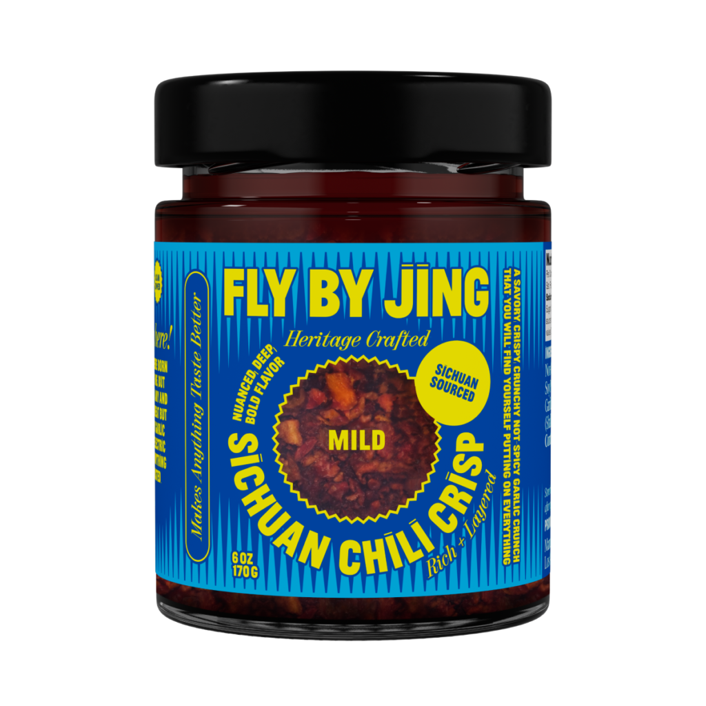Fly By Jing Mild Crunchy Garlic Sichuan Chili Crisp, 2-Pack