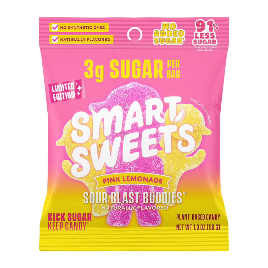 SmartSweets Pink Lemonade Sour Blast Buddies