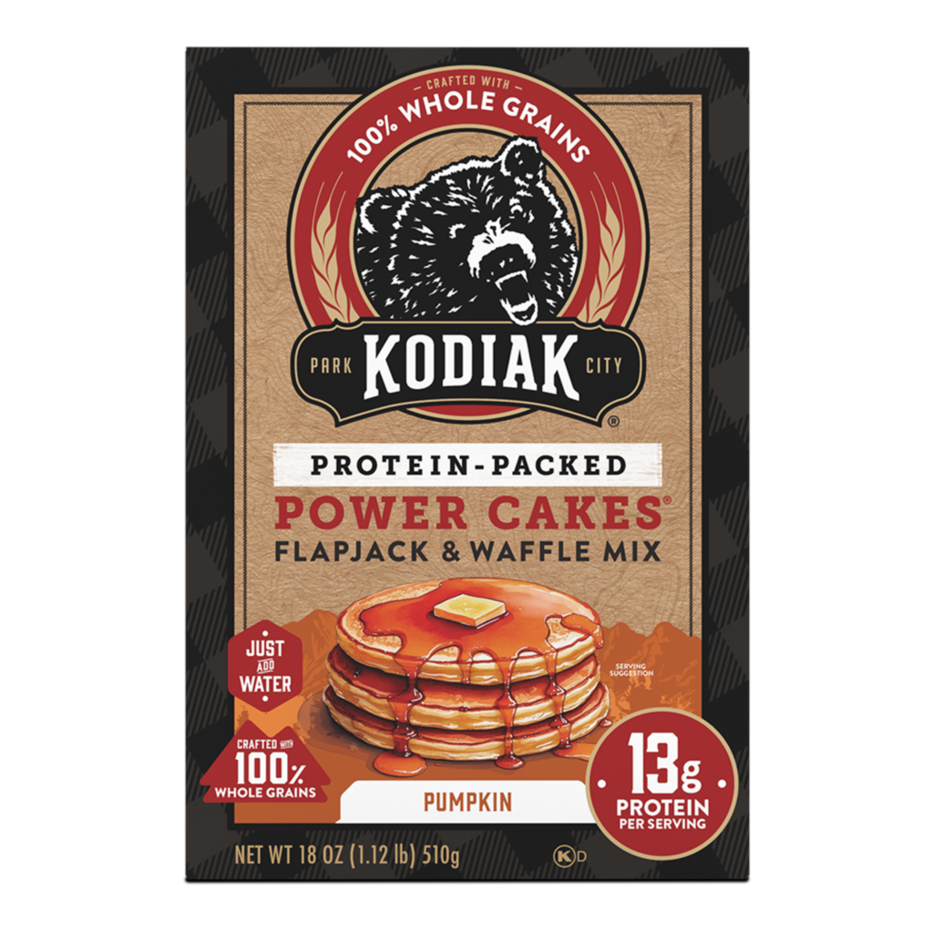 Kodiak Pumpkin Power Cakes Flapjack Mix