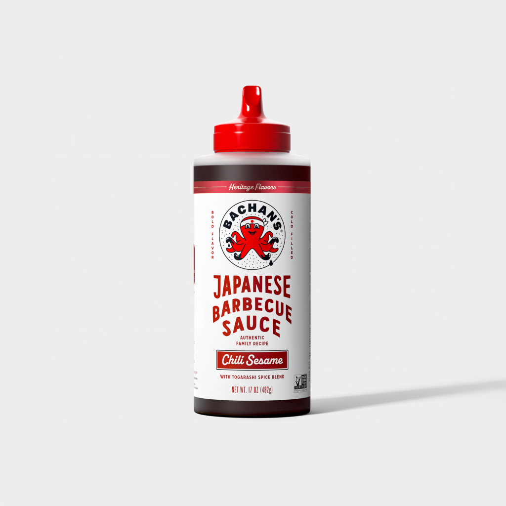 Bachan's Chili Sesame Japanese Barbecue Sauce, 17 oz