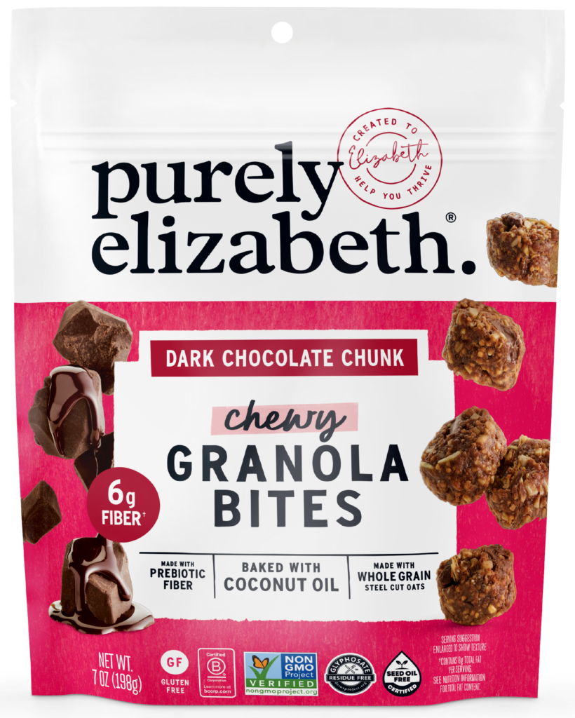 Purely Elizabeth Dark Chocolate Chunk Granola Bites, 7 oz