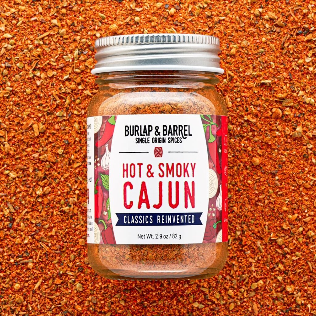 Burlap & Barrel Hot & Smoky Cajun Seasoning, 2.9 oz