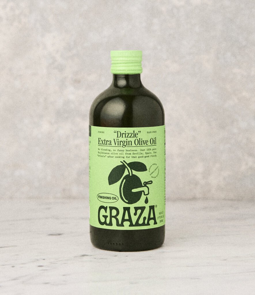 Graza "Drizzle" Extra Virgin Olive Oil, Glass Bottle