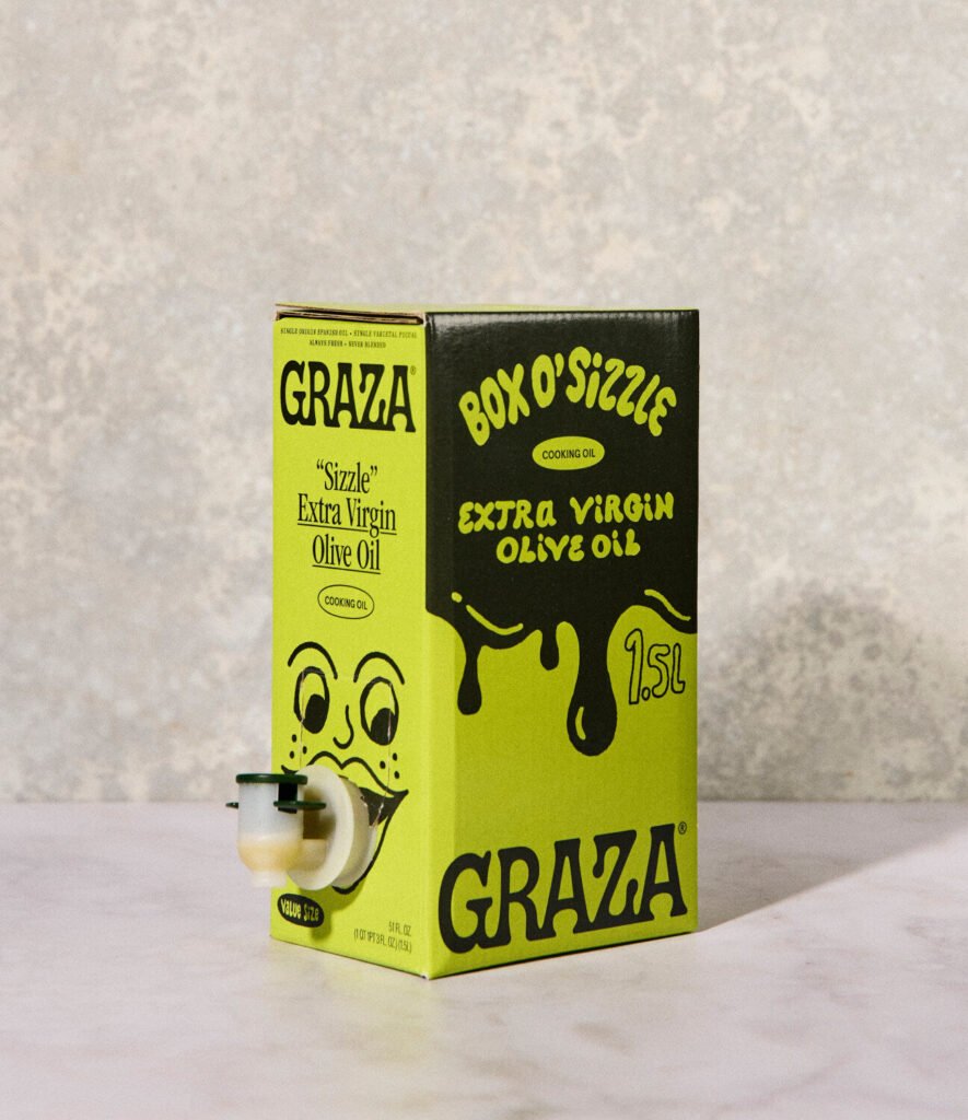 Graza "Sizzle" Extra Virgin Olive Oil, Bag in Box