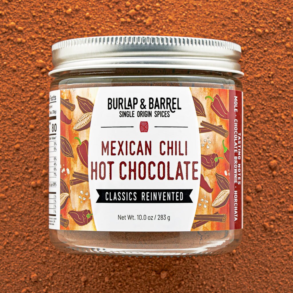 Burlap & Barrel Mexican Chili Hot Chocolate, 10 oz